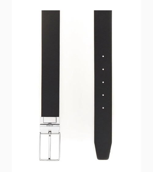 Guess faux leather belt with buckle