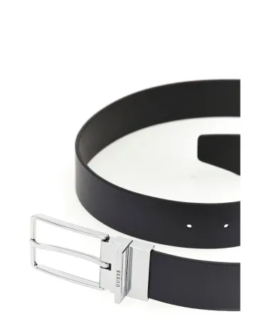 Guess faux leather belt with buckle