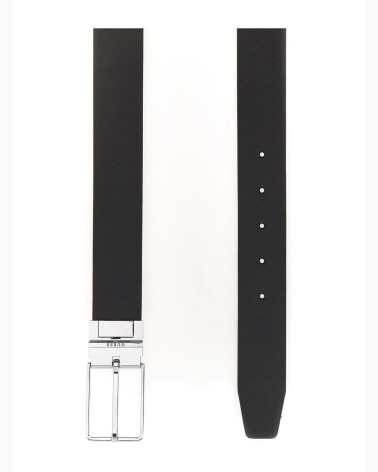 Guess faux leather belt with buckle