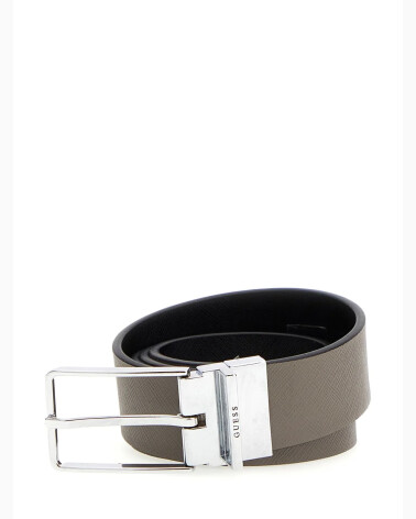 Guess faux leather belt with buckle