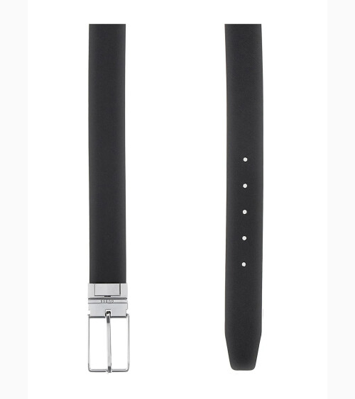 Guess faux leather belt with buckle