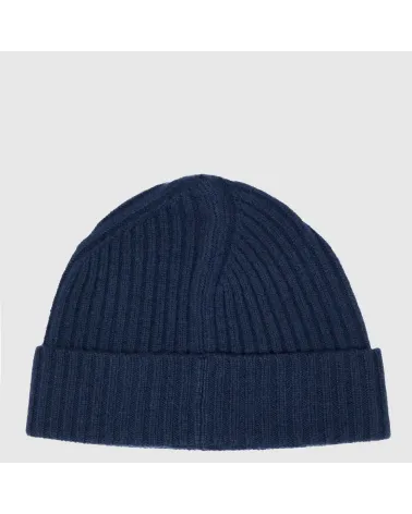 Piquadro gorra de lana acanalada