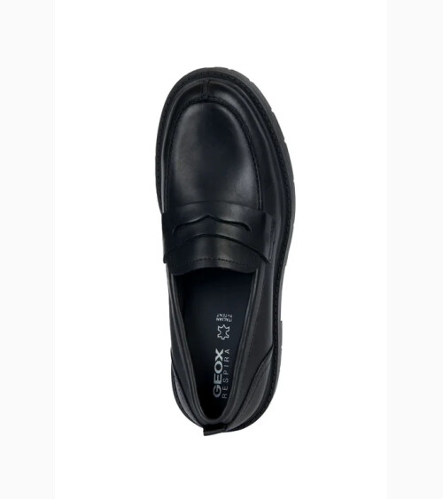 Mocassins Geox en cuir avec talon