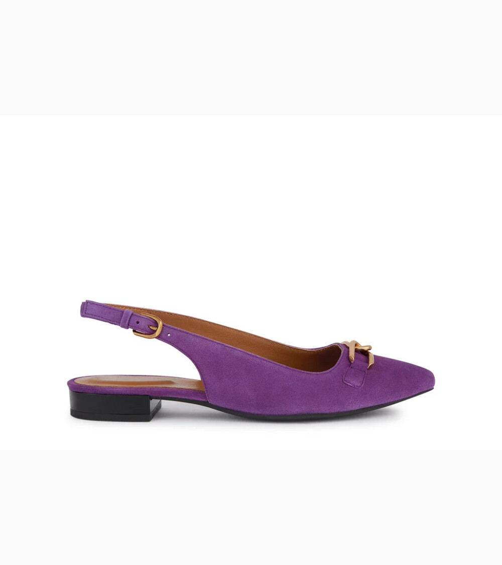 Geox women's pointed slingback shoe