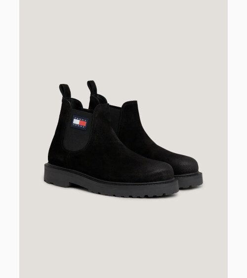 Botas Tommy Hilfiger ante cremallera