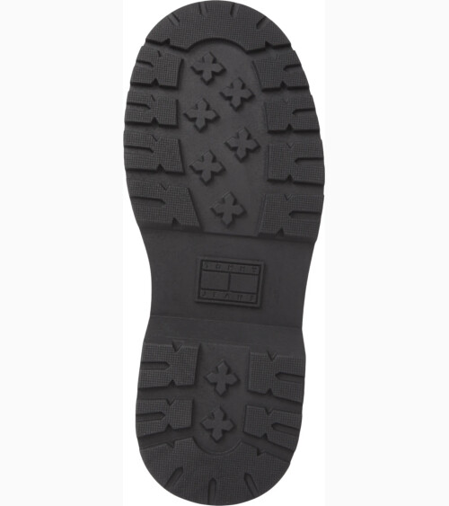 Tommy Jeans Schnürstiefel mit seitlichem Reißverschluss
