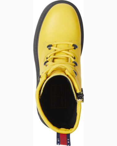 Tommy Jeans Schnürstiefel mit seitlichem Reißverschluss