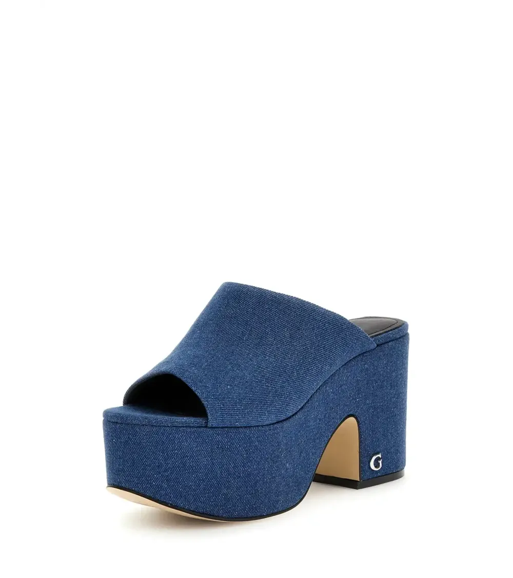 Guess sandales compensées femme