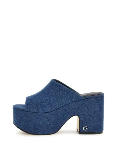 Guess sandales compensées femme
