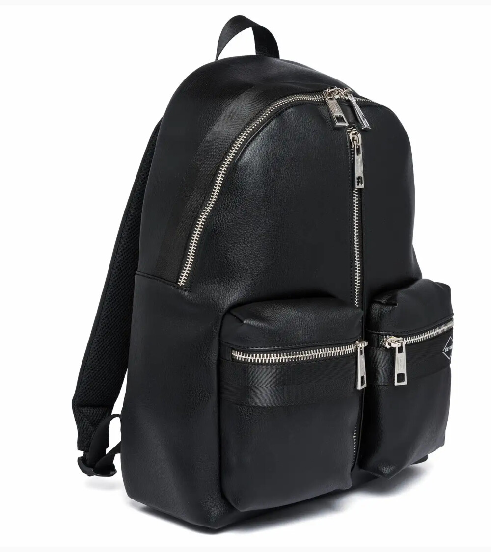 Replay mochila ecopiel bolsillos frontales