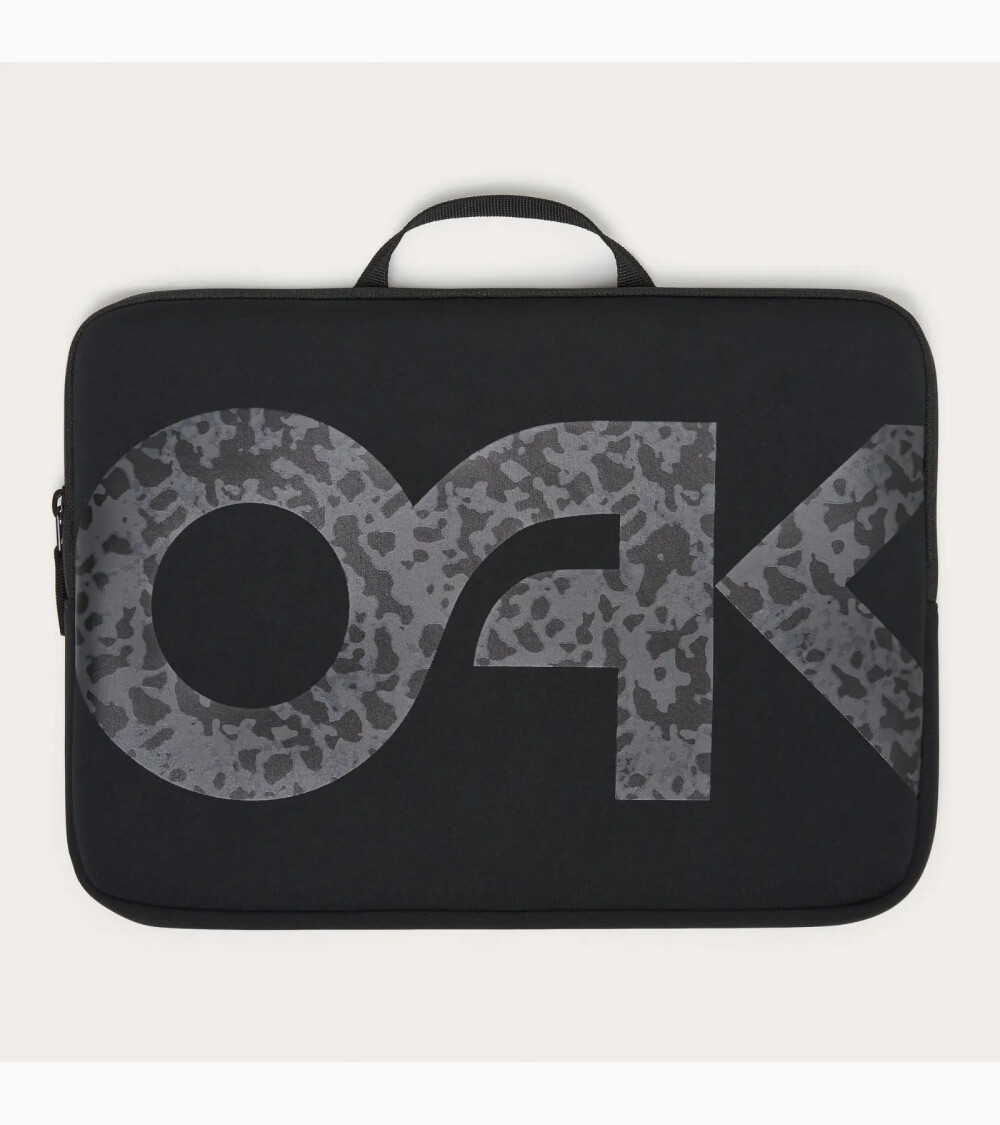 Oakley borsa per laptop con zip e manico