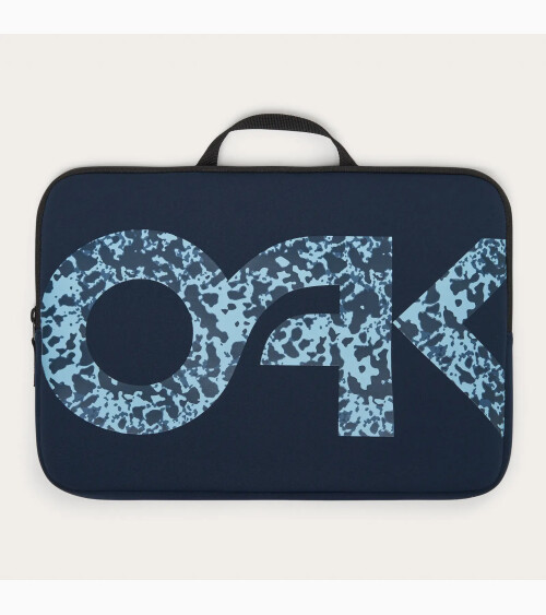 Oakley borsa per laptop con zip e manico