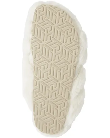 Tommy Hilfiger open toe fabric slippers