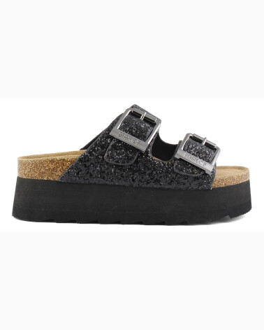 Colors Of California sandalias cuña glitter