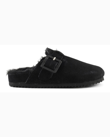 Pantofole aperte in camoscio Colors Of California