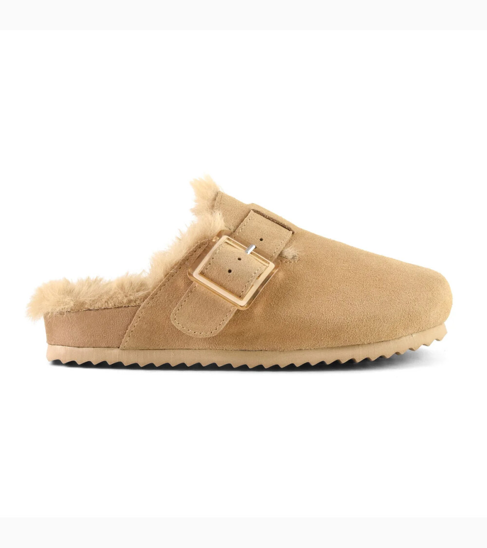 Chaussons ouverts en daim Colors Of California