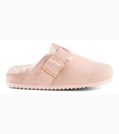 Chaussons ouverts en daim Colors Of California