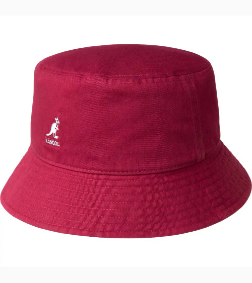 Kangol washed fabric bucket hat