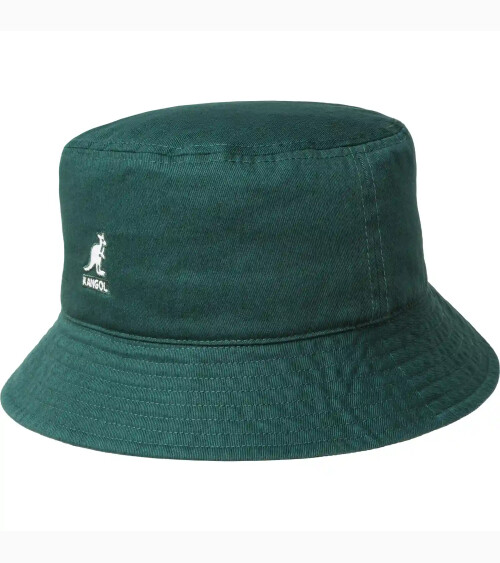 Kangol washed fabric bucket hat