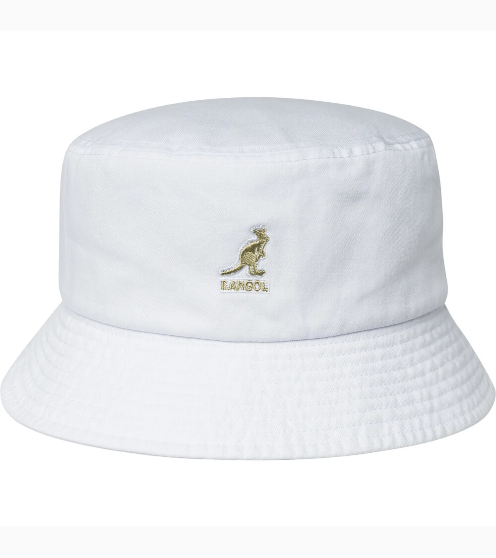 Kangol cappello bucket washed in tessuto
