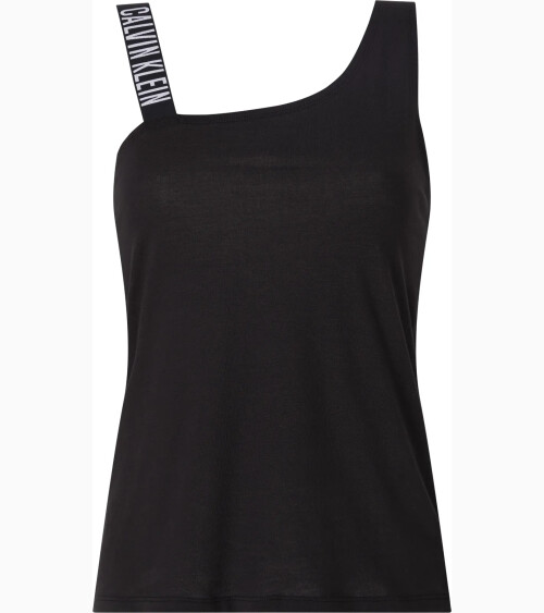 Calvin Klein asymmetrical tank top with logo
