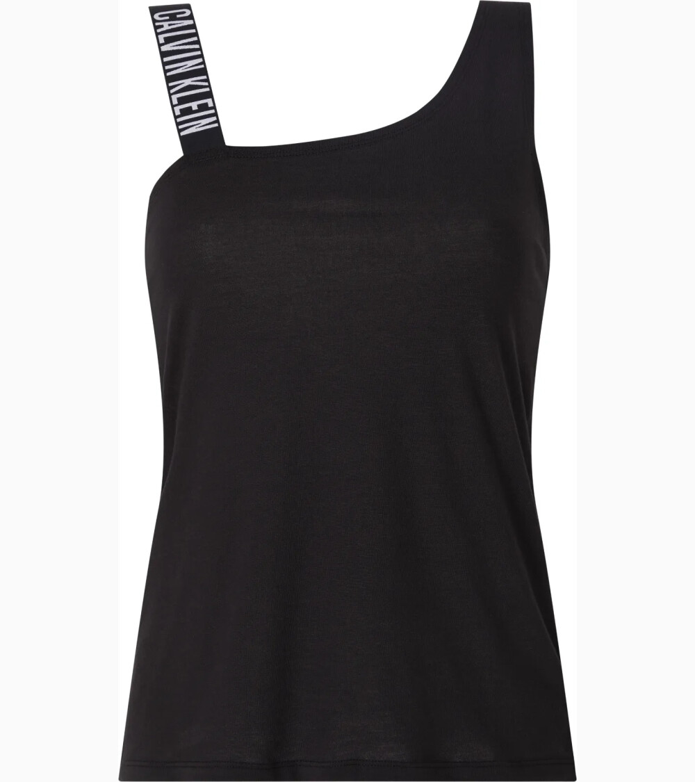 Calvin Klein canotta asimmetrica con logo