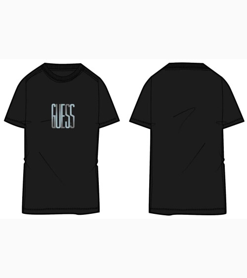 T-shirt Guess con logo frontale