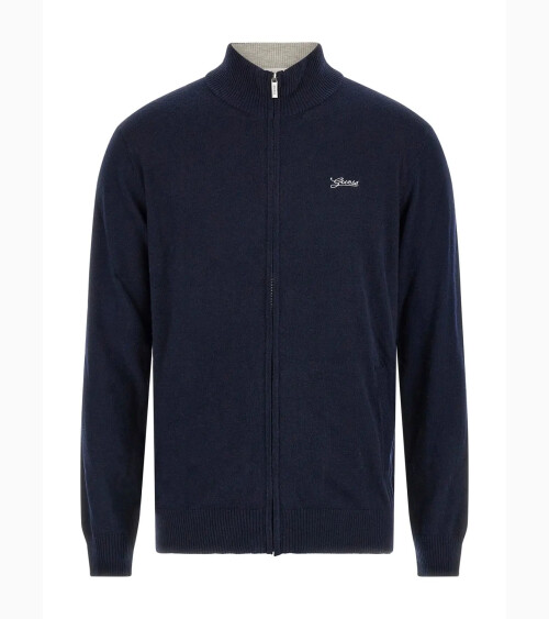 Guess sudadera cremallera y cuello alto