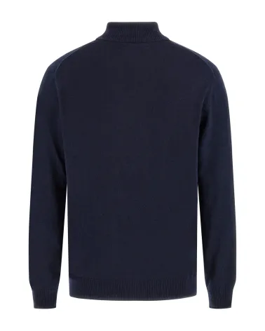 Guess zip-up sweatshirt and high collar