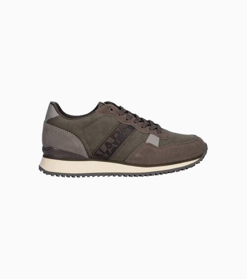 Napapijri zapatillas altas ante y piel sintética