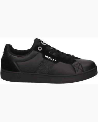 Replay Smash Denim 2 baskets basses