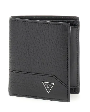 Guess portefeuille slim en cuir