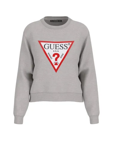 Guess crewneck sweatshirt with central logo