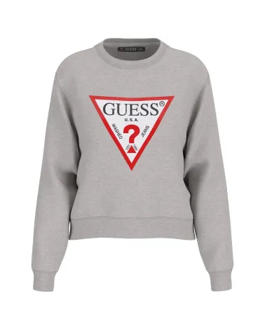 Guess crewneck sweatshirt with central logo