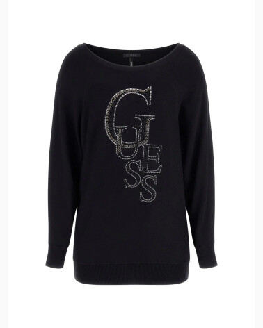 Guess camiseta logo y strass