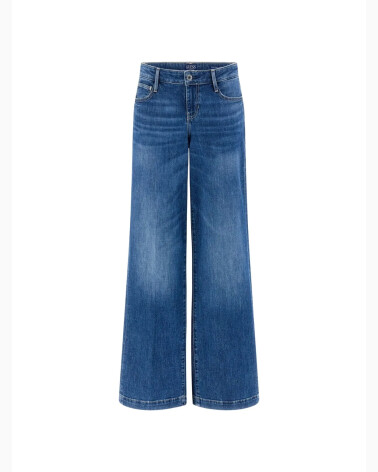 Guess pantaloni palazzo denim