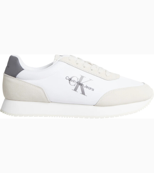 Calvin Klein Jeans niedrige Leder- und Wildledersneakers