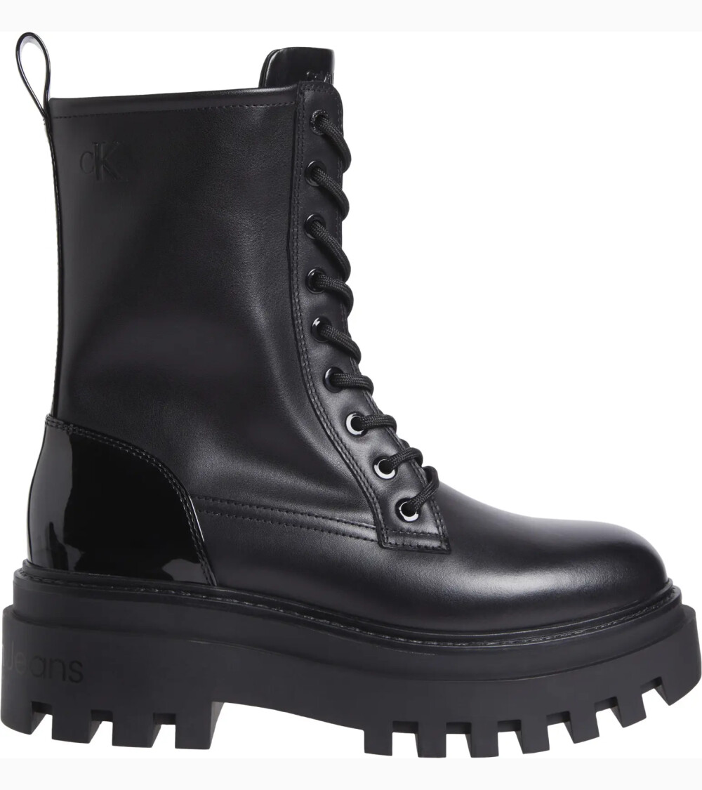 Calvin Klein Lace-Up Ankle Boots