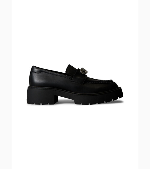 Calvin Klein chunky leather loafers