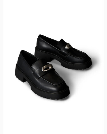 Calvin Klein mocasines chunky de piel