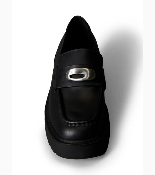Calvin Klein Chunky-Leder-Mokassins