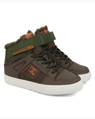 Dc Shoes sneakers montantes avec velcro et lacets