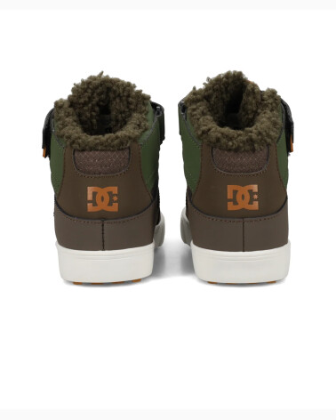 Dc Shoes sneakers montantes avec velcro et lacets