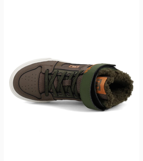 Dc Shoes sneakers alte con velcro e lacci