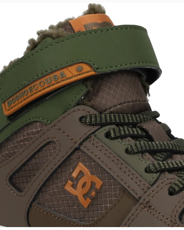 Dc Shoes sneakers alte con velcro e lacci