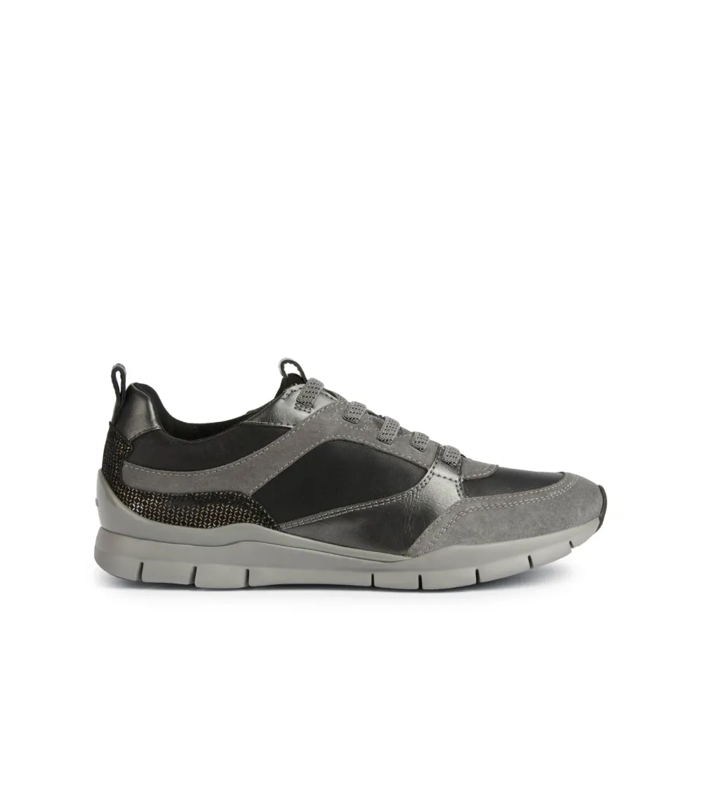 Geox zapatillas altas de material mixto