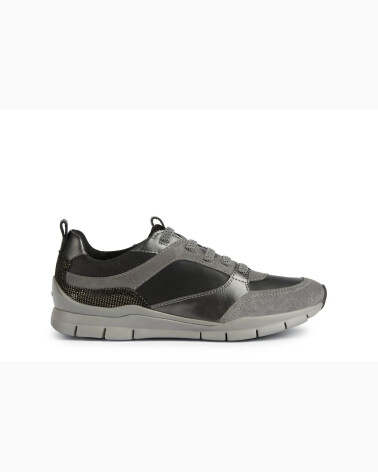 Geox hohe Sneakers aus Mischgewebe