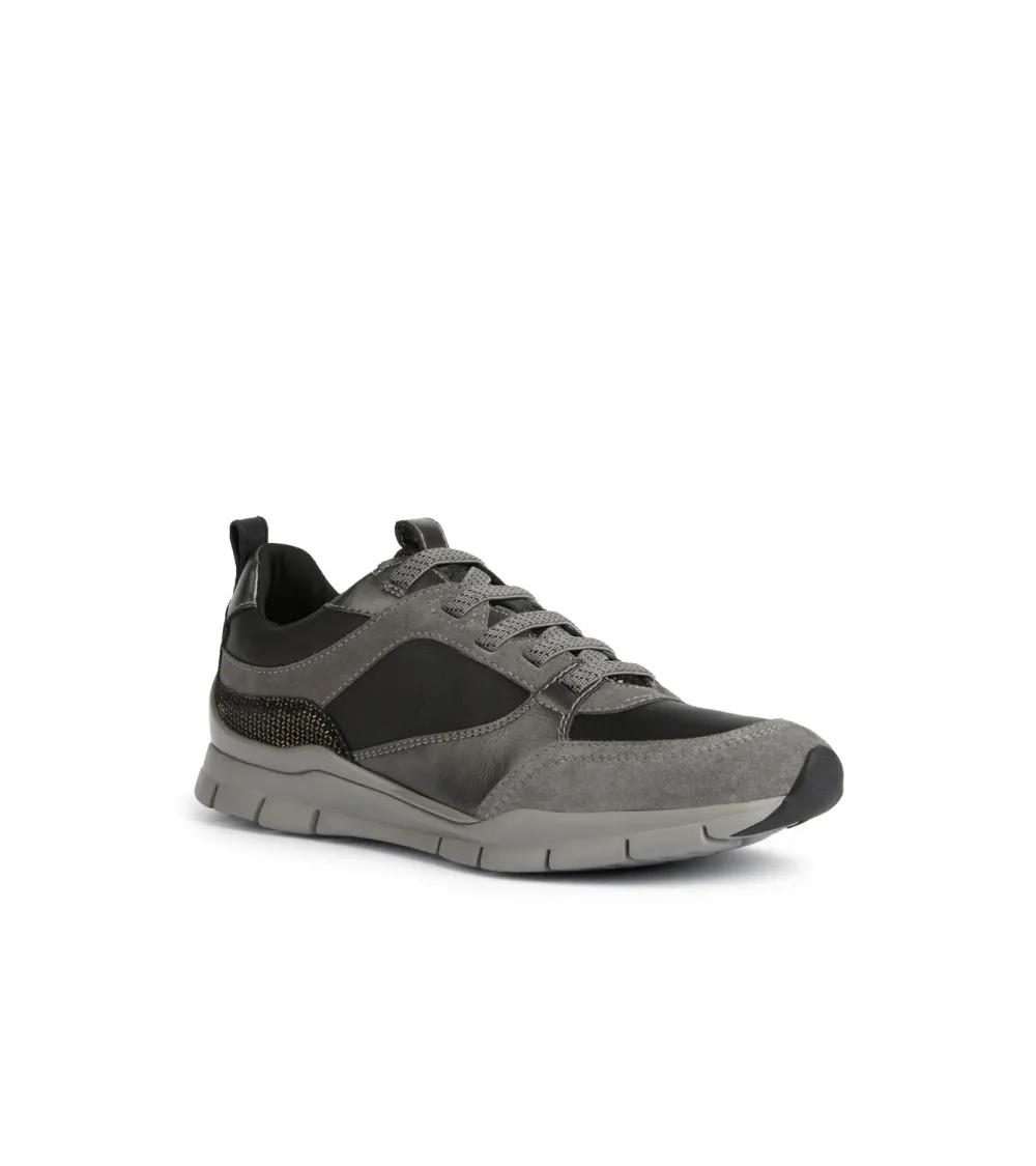 Geox zapatillas altas de material mixto
