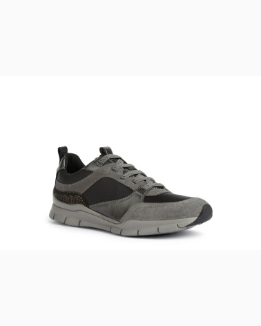 Geox hohe Sneakers aus Mischgewebe
