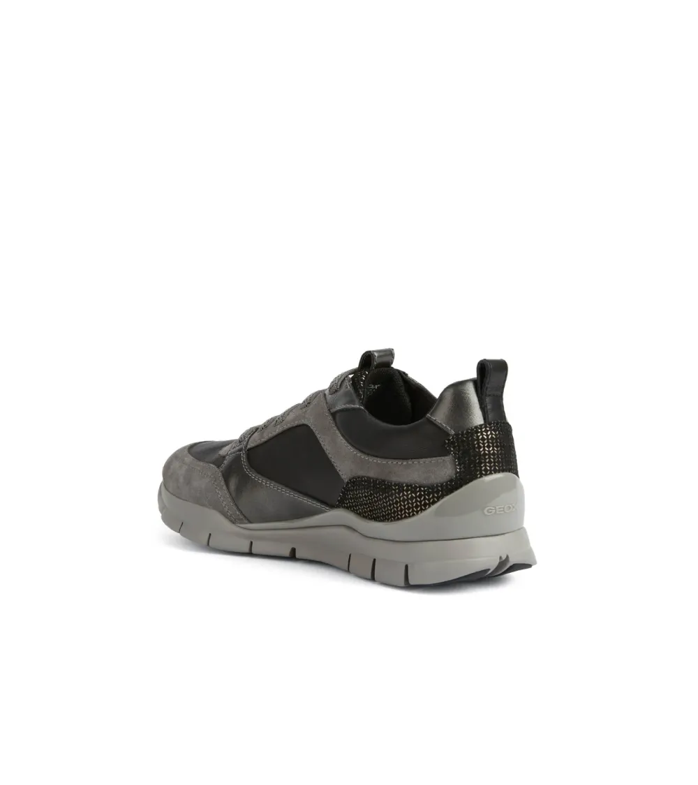 Geox zapatillas altas de material mixto